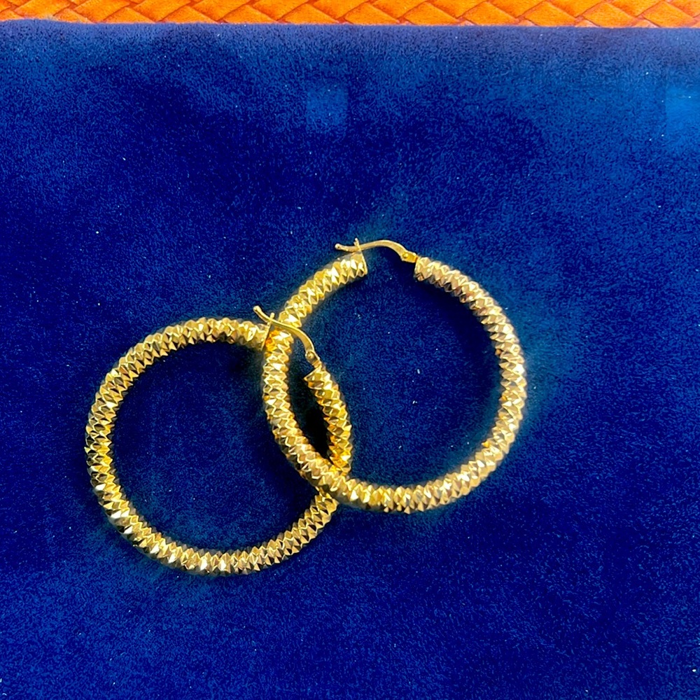 Hoop earrings